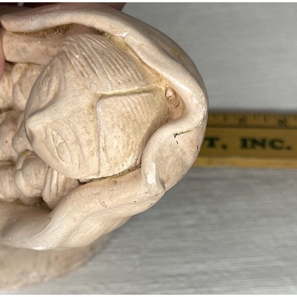 RARE Storyteller Native Greenware Figure Vintage Unpainted 8 inch high - Picture 13 of 13